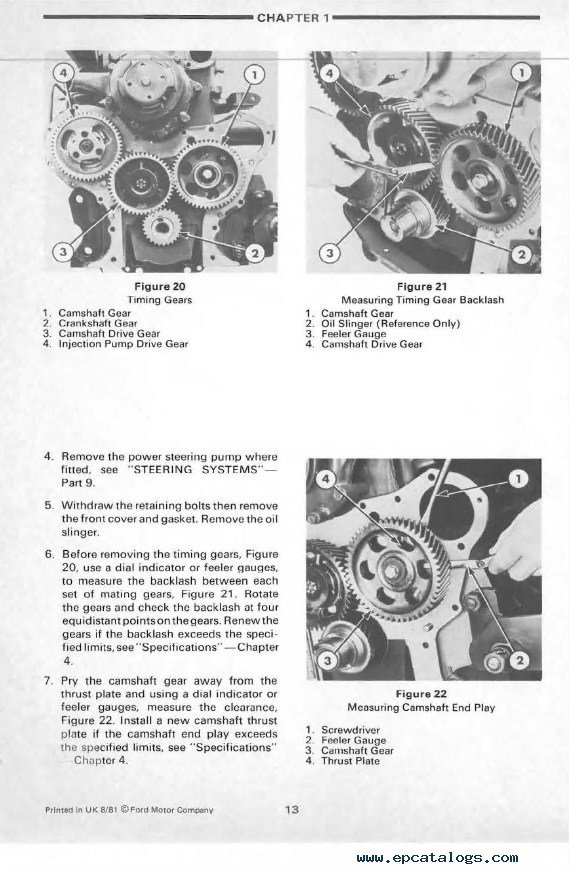 Ford 4000 Tractor Workshop Manual Free Download